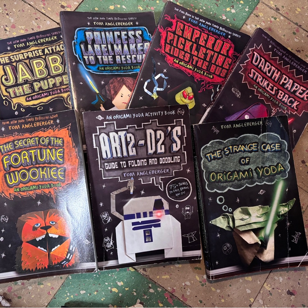 Scholastic Origami Yoda Book Set of 7